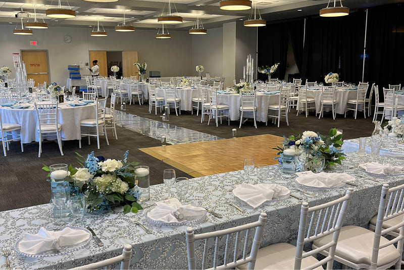 Wedding hosted in Carlson Commons Wedding hosted in Carlson Commons